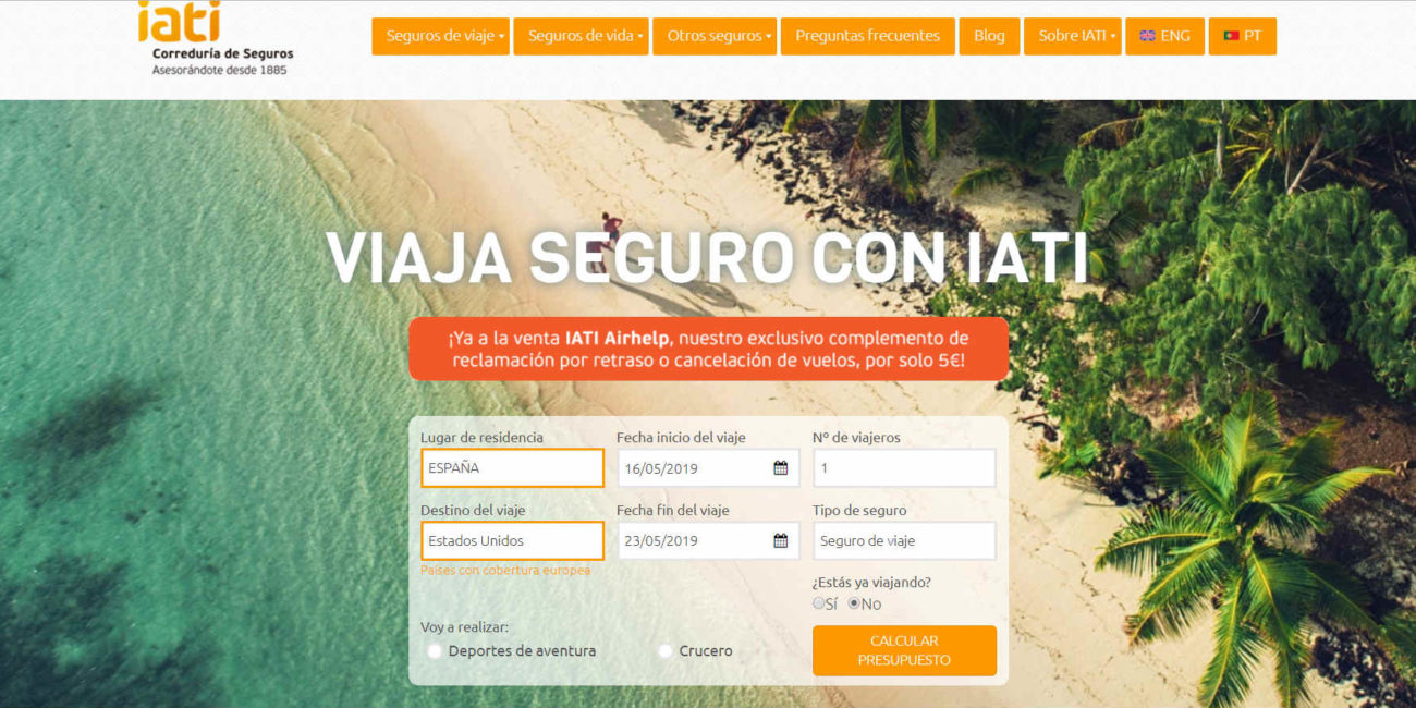 Iati Seguros opiniones mejor seguro de viajes