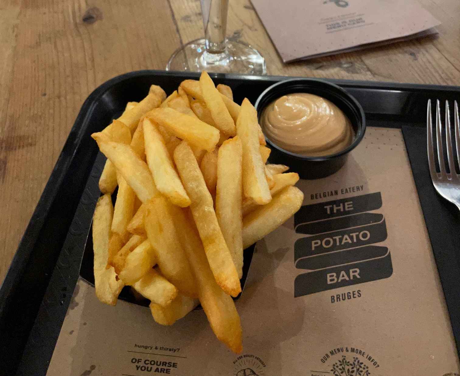 Donde comer en Brujas - The Potato Bar