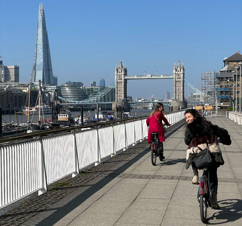 Como moverse por Londres - Bicis Santander