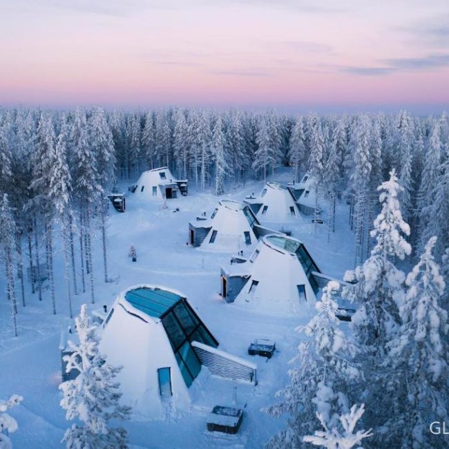 Hoteles con encanto en Laponia - Glass Resort