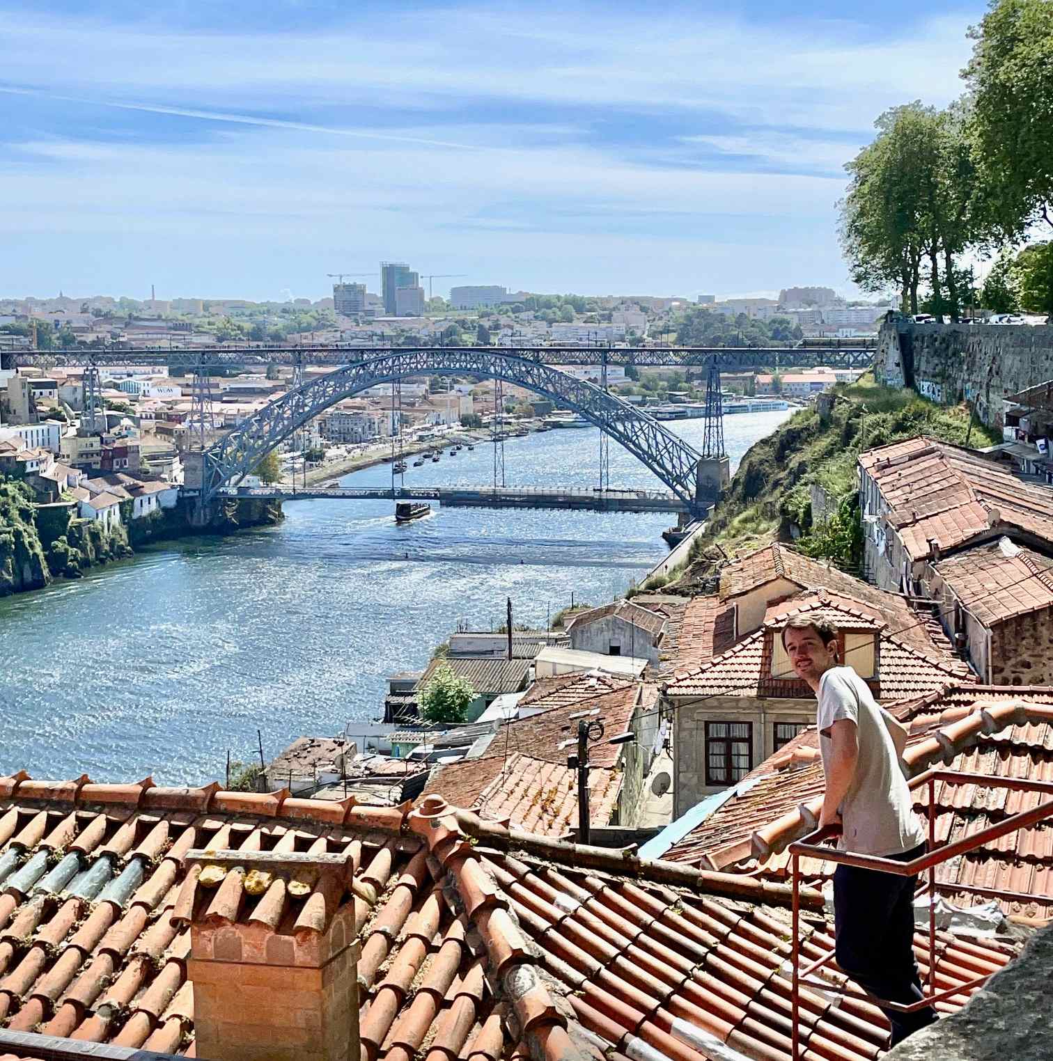 Mejores miradores de Oporto - Paseo da Fontainhas