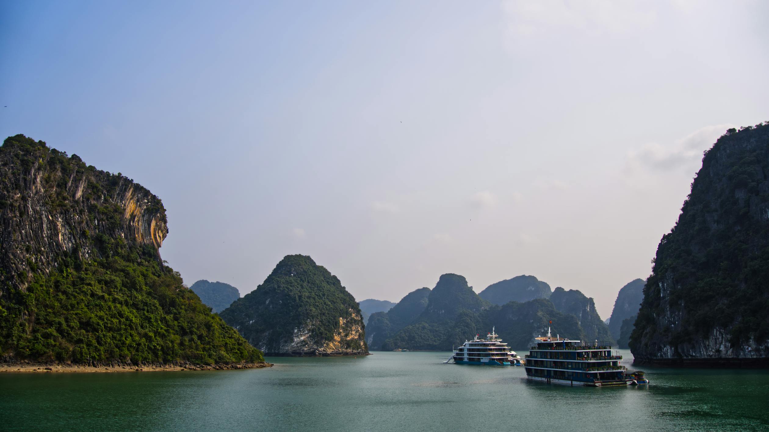 Lugares más impresionantes de el sudeste asiático Bahía de Halong, Vietnam