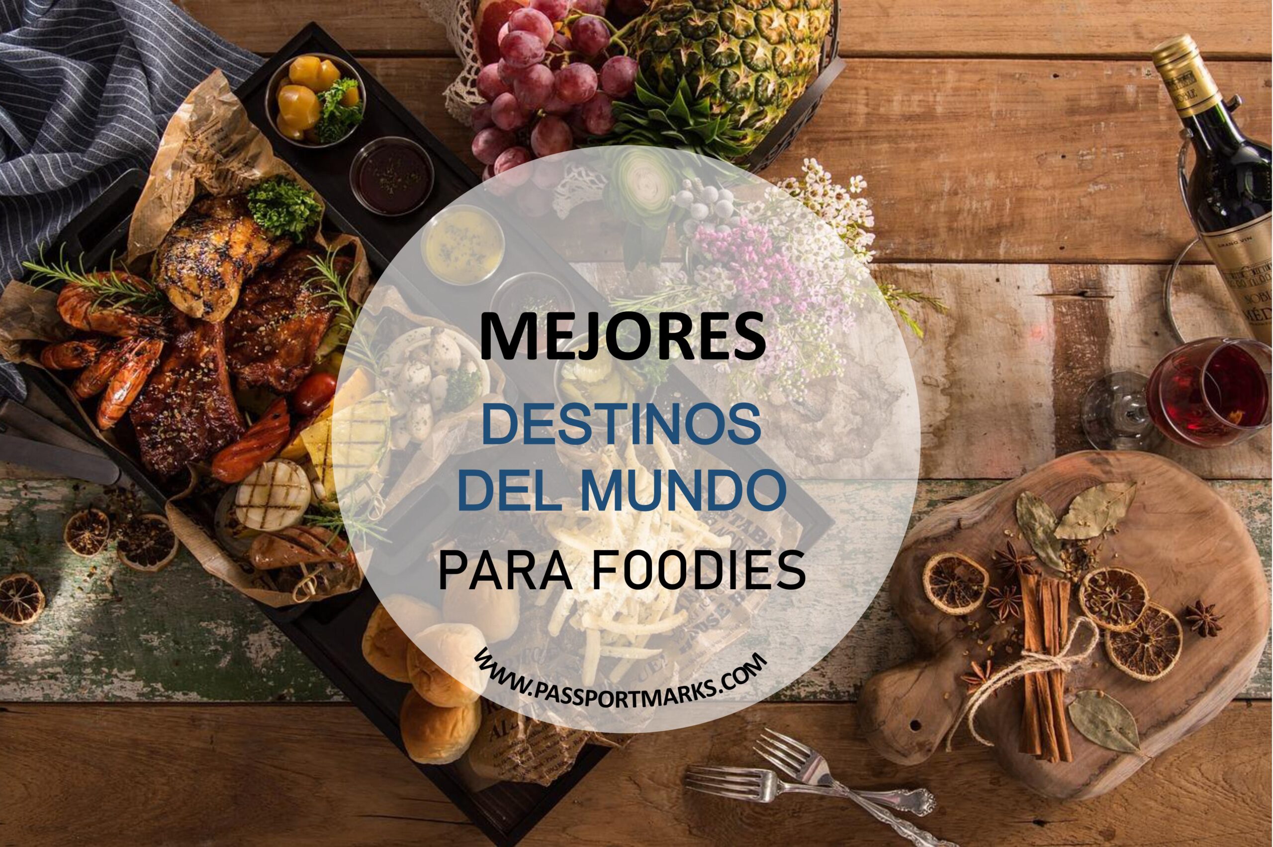 Mejores destinos para foodies Portada blog