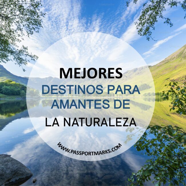 Portadas blog mejores destinos amantes de la naturaleza