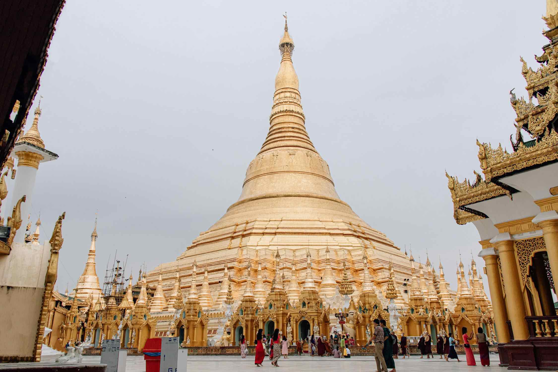 Templos más increibles de ASIA Shwedagon – Birmania (Myanmar)