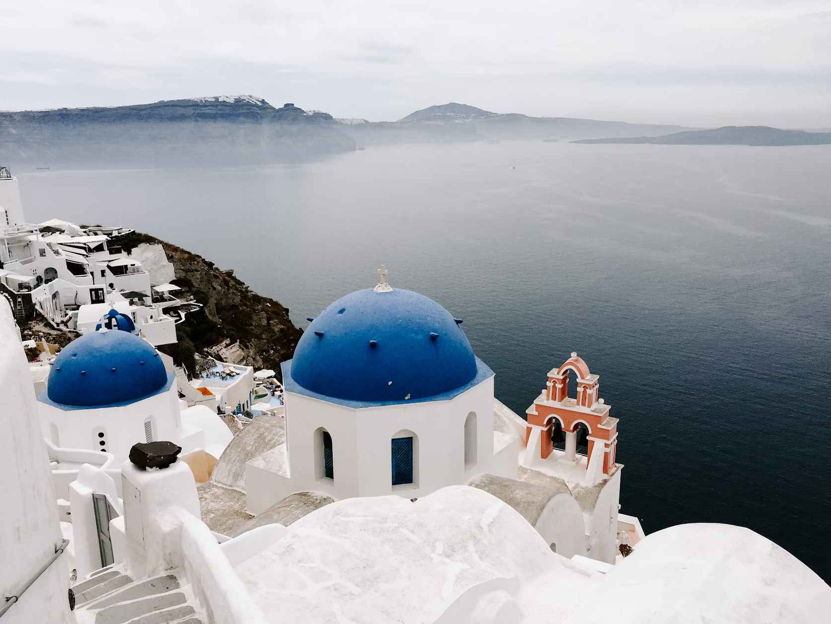 Destinos más fotogénicos del mundo santorini