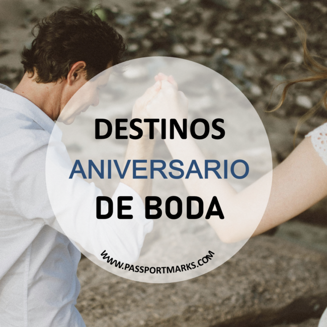 Los mejores destinos para celebrar un aniversario de boda